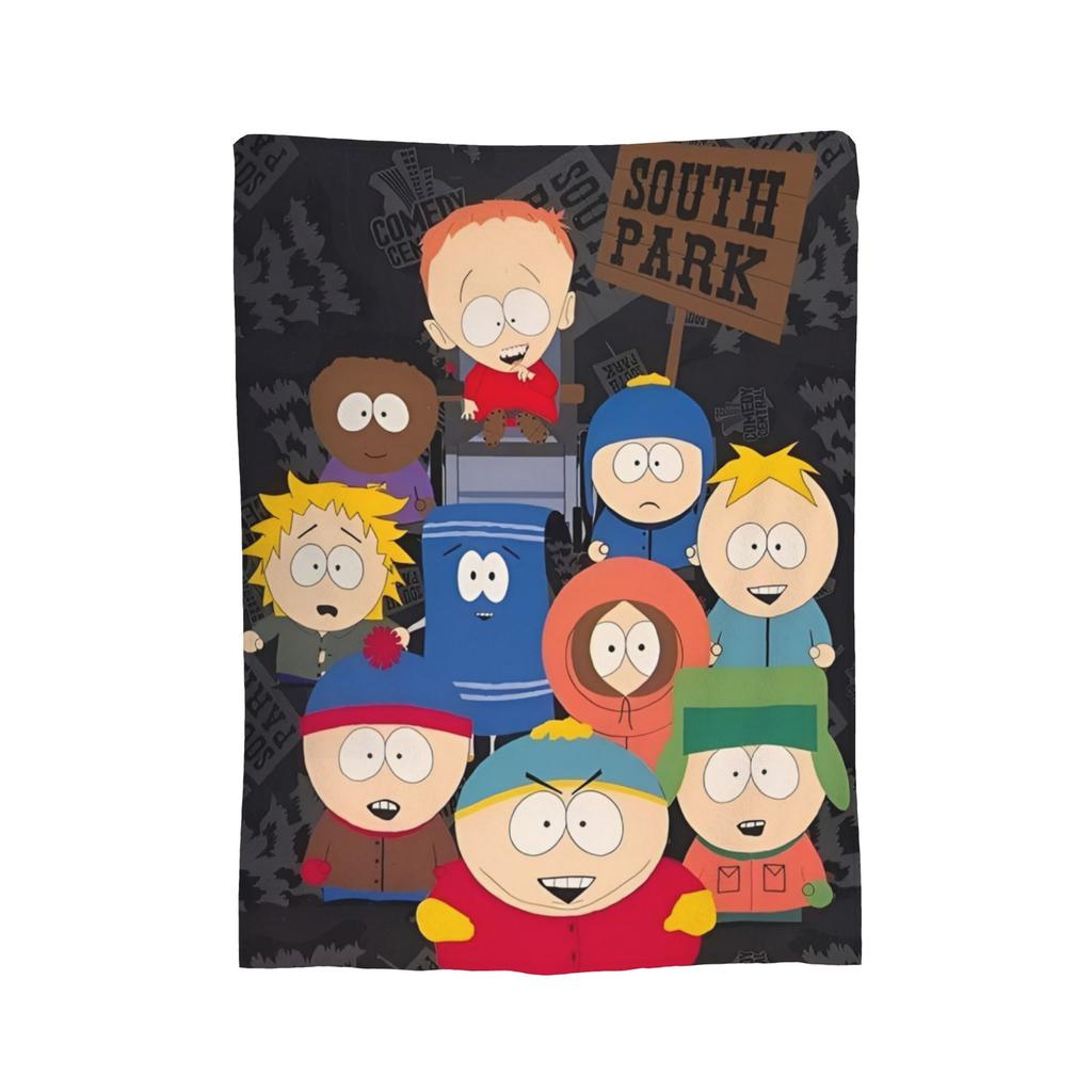 Souths Parks Towelie Blanket Plush Throw Blanket Bedroom Sofa Decoration Ultra-Soft Warm Bedspreads,