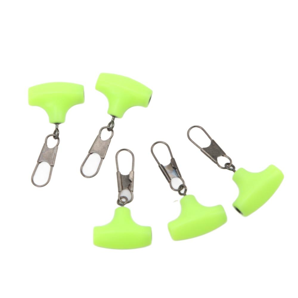 5PCS T Type Fishing Float Connector 360 Rotation Float Connector  Sea Fishing