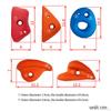 5 Rocks, Rock Wall Climbing Sets with Mounting Material, Brackets, Holds for,