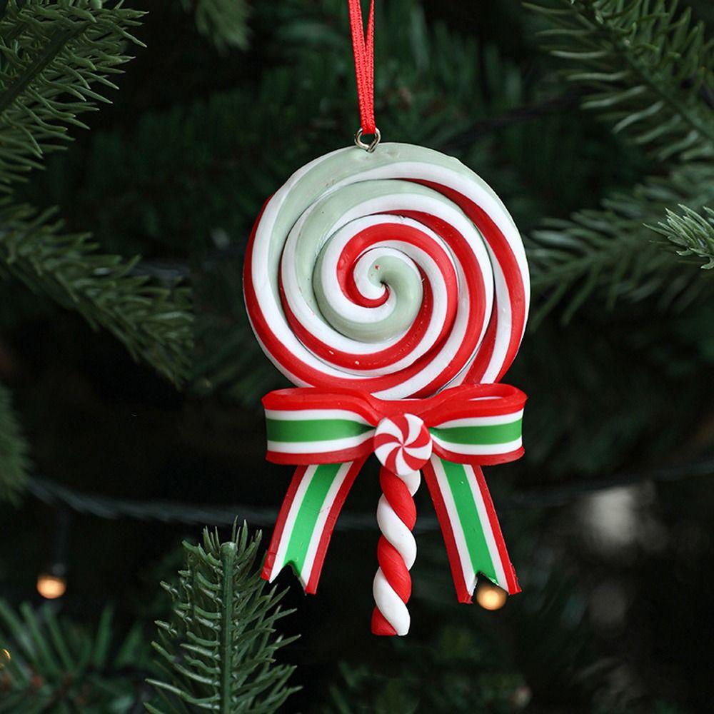 Cartoon Christmas Candy Cane Ornaments Festival Candy Cane Hanging Decorations  Holiday Decor