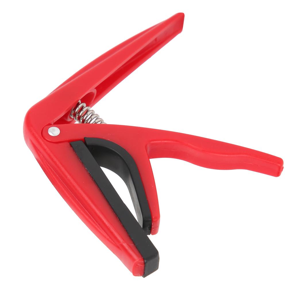 Nástroj pro nastavení výšky tónu z plastu pro ukulele s pružinou, příslušenství pro strunné nástroje, červená