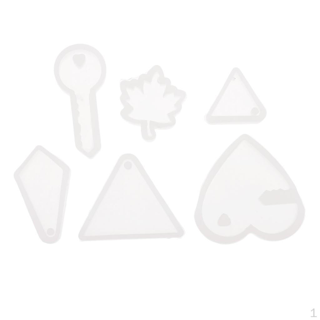 

6 дизайнов ювелирных изделий из силикона, подвеска из полимерной глины, крафт, эпоксидная смола, серьги