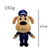 Plush Sheriff Labrador Toy Childern Doll Gift Home Decoration Kids Presents