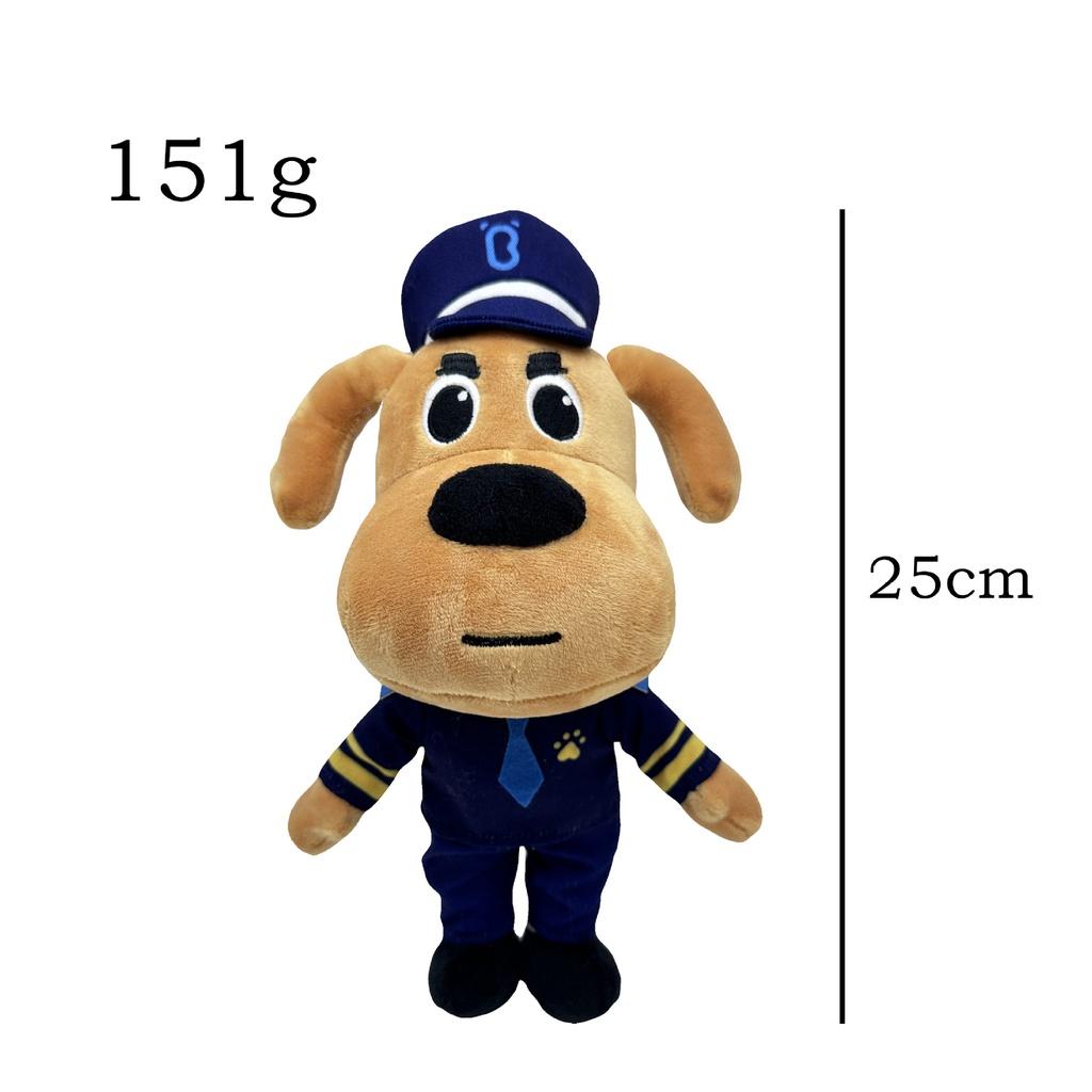 Plush Sheriff Labrador Toy Childern Doll Gift Home Decoration Presents Kids