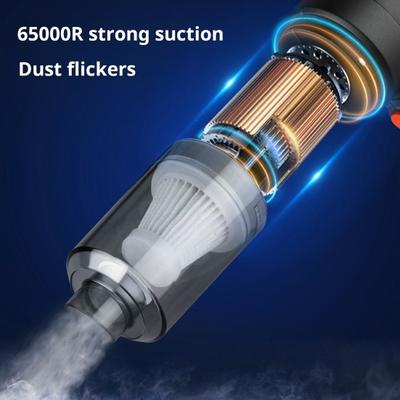 Car Vacuum Cleaner Strong Suction Low Noise Lightweight Design Rechargeable Portable Wireless Vacuum Cleaner Dust Remover