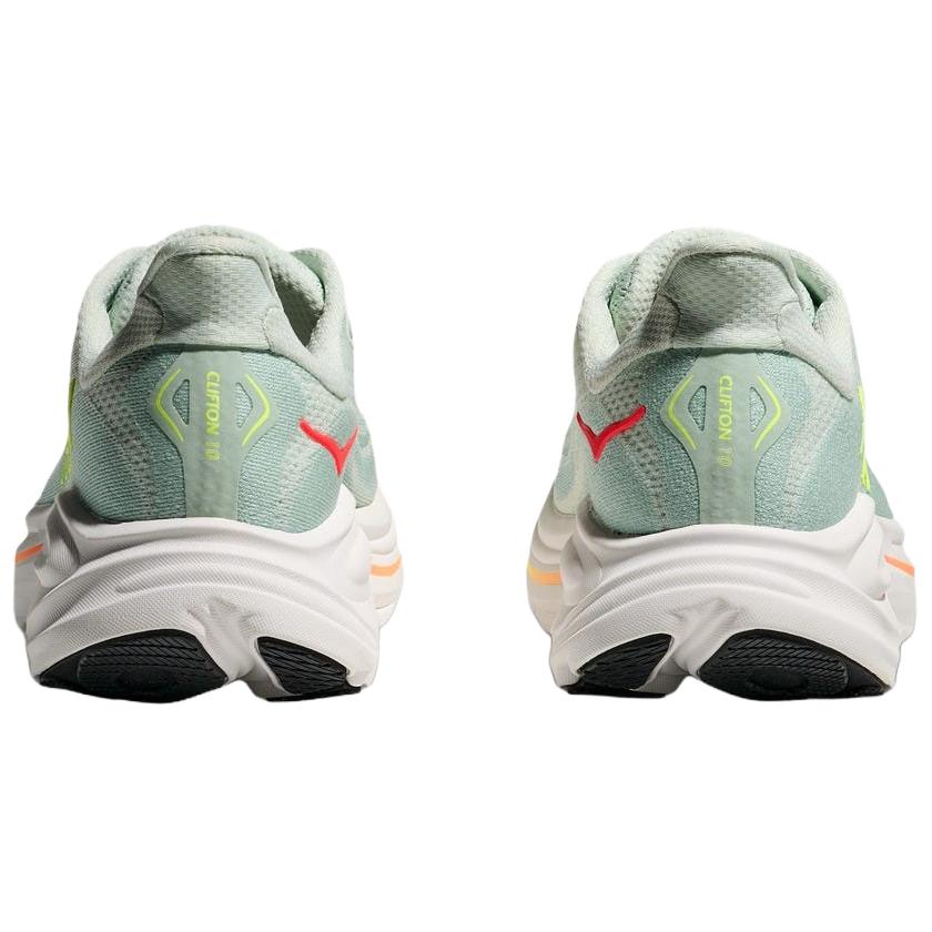 HOKA One One Clifton 10 Comfortable Durable Breathable Running Shoes Women Sneaker Aqua-Green 1162031-SLSSN