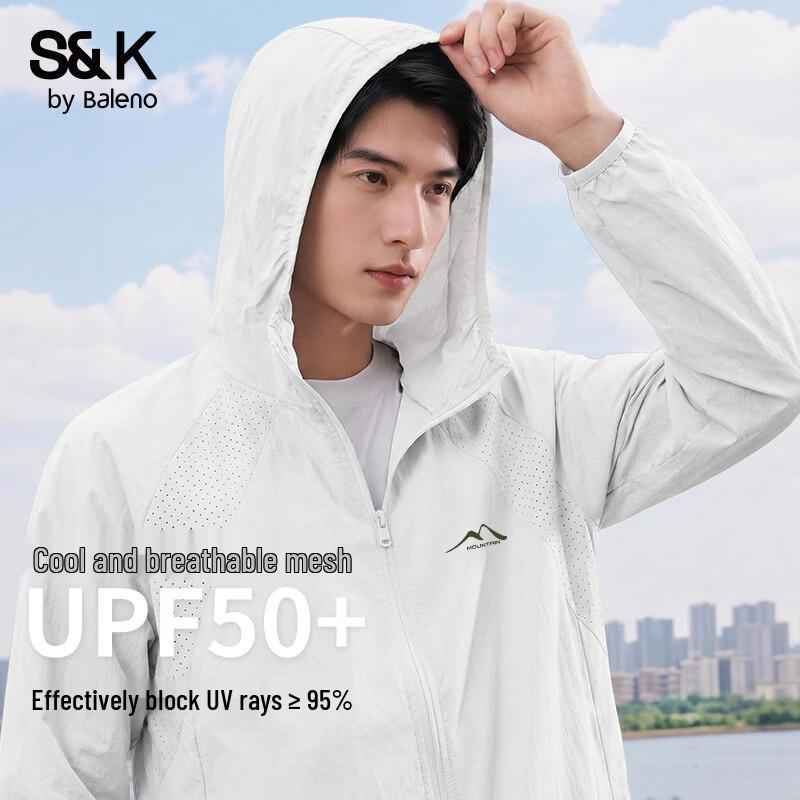 Baleno Men s Perforated Sun Protection Jacket M