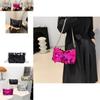 Stilvolle Koreanische Pailletten-Abendtasche Für Damen In Gold Silber Knallpink Und Schwarz 2024
