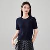 SOFSIL 2026 Spring Women's Cable Knit Short Sleeve Sweater