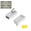 USB4 V2 90 Degree Type C Angle Adapter 80Gbps Thunderbolt 5 4 3 Elbow Adapter 240W USB-C Cable Connector 40Gbps for MacBook Air