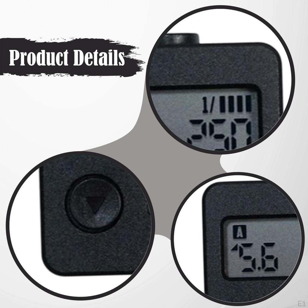 Camera Photometer Single Reverses High Performance Portable Cold Shoe Mount Photography for Outdoor