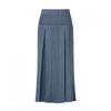 Pleats Me Long Pleated Skirt Slate Shade Ppskw025001