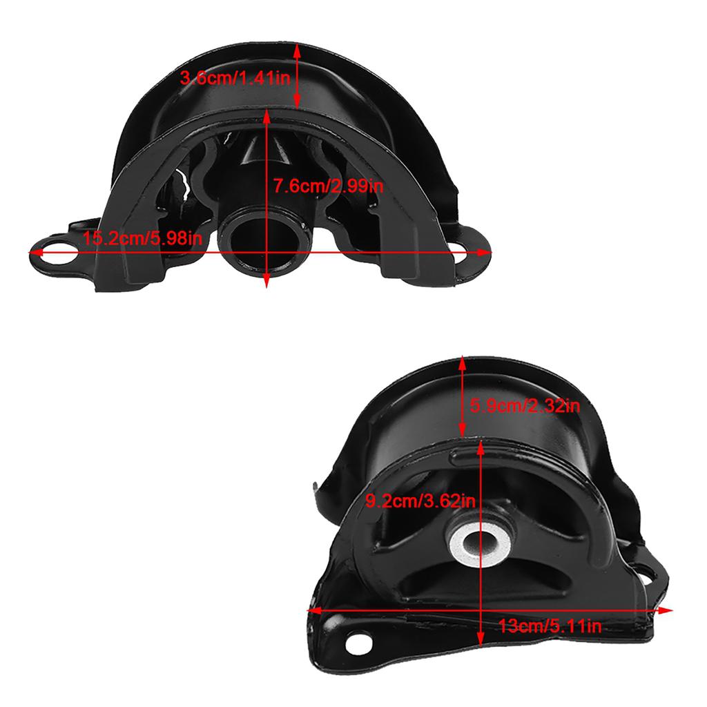 4 pcs Car Engine Motor Mount& 1 pcs Transmission Mount for Honda Civic 1.6L 1996 2000