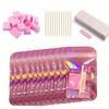 5/20 Set Nail Tool Kit, Mini Nail Files, Polishing Pads, And Sticks, Suitable For Diy Jewelry Polishing And Nail Care