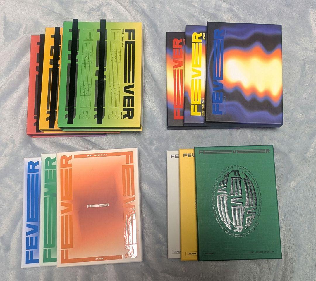 

[Б/В] ATEEZ Альбом FEVER Серія Набір