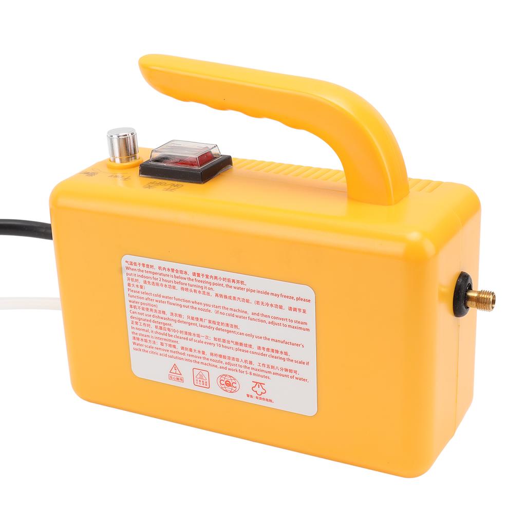 High Pressure Steam Cleaner Handheld High Temp Portable Cleaning Machine Tankless for Home Use Car Detailing Kitchen