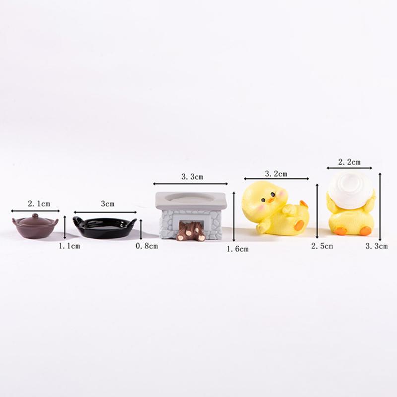 Kuchyňské ozdoby na kachny Snadné přenášení Jedinečné a roztomilé užitečné Výstižné dekorace do auta Malé žluté ozdoby na kachny mají mnoho využití