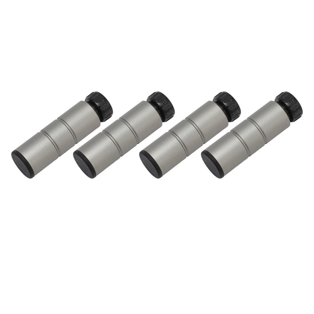 4 Stk. Graviermaschinen-Erhöhung 50mm Erhöhter Fußpad Rutschfeste Aluminiumlegierung Stützsäule für Gravur