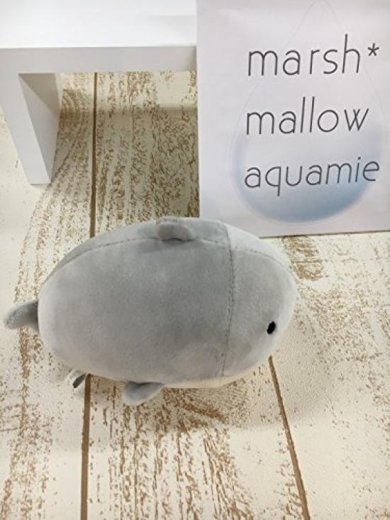 Livheart Mascot Marshmallow Aquamie Shark Length Fluffy and Squishy (Total Approx. 11cm) 58205-72