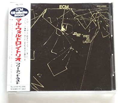 

CD MAL WALDRON - Free At Last Japan ObiJazz Used
