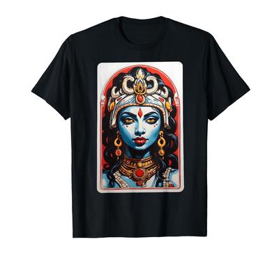 Göttin Kali - Pop-Art-Porträt von Chaos und Macht T-Shirt