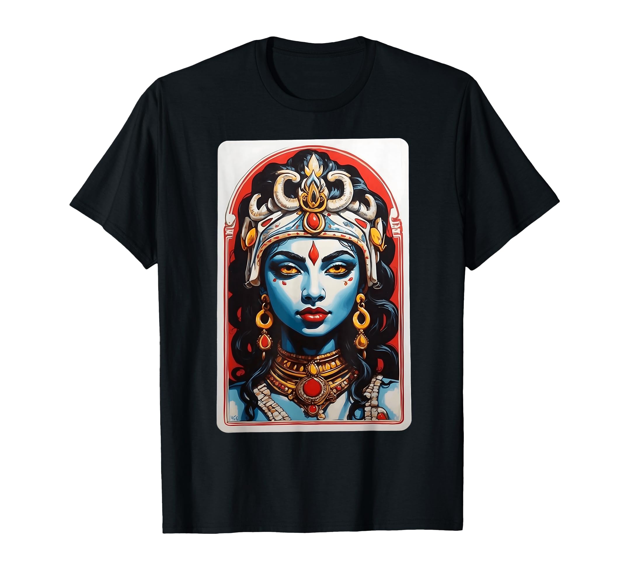 

Goddess Kali - Pop Art Portrait of Chaos and Power T-Shirt