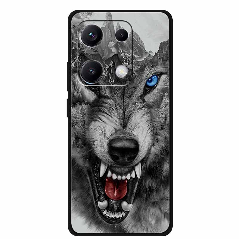 For Redmi Note 14S Case Luxury TPU Soft Silicone Back Cover Phone Cases for Xiaomi Redmi Note14S Protector Lovely Bumper Coque