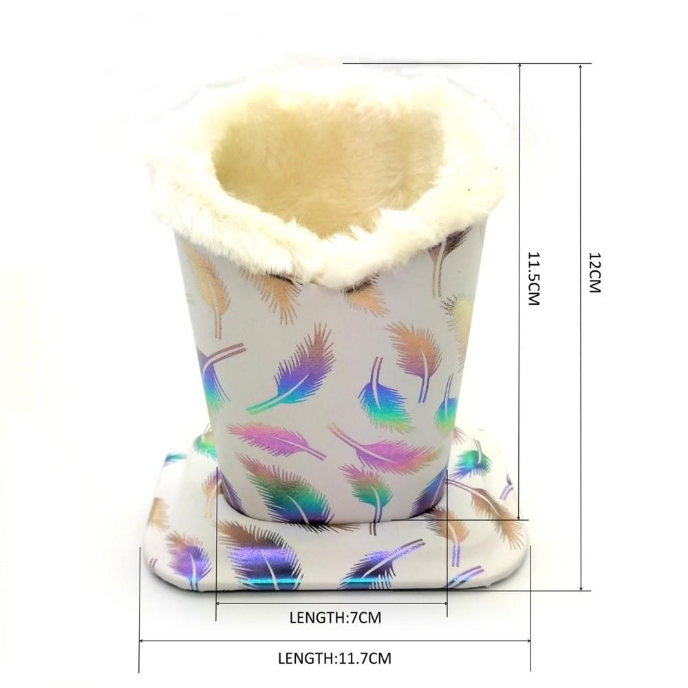 PU Leather Glasses Case Anti-Scratch Sunglass Stands Portable Desk Organizer  Nightstands