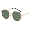 Vintage Square Sunglasses for Men/Women Fashion Polygon Frame Sun Glasses Fashion Metal Outdoor Driving Eyewear