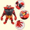 Alola Final Evolution Incineroar Plush - Ultimate Form of Litten Fire Tiger Stuffed Doll, Big Cat Collectible Toy