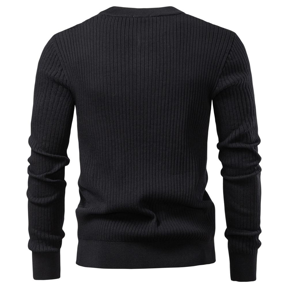 AIOPESON Classic Polo Sweater Men Old Money Style Long Sleeve Solid Color Contemporary Fit Silk Touch Luxury Brand Polos