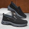 Mens Walking Shoes Lightweight Breathable Mesh Cushioned EVA Midsole Soft Comfortable Suitable Daily Walking Travel Sports Shoes