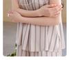 Xuan Liang [With Chest Mat] Women's Summer Ice Silk Strap Shorts Set Sexy Simulated Silk Home Clothes