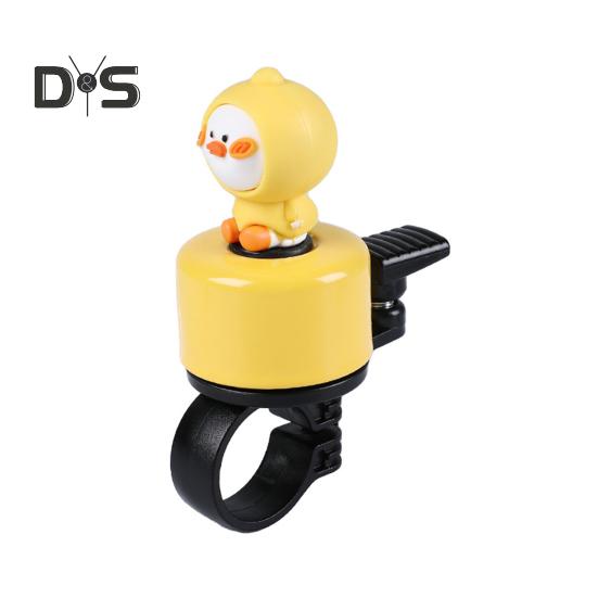 Mini Cartoon Animal Bike Bell Loud Sound Lightweight Universal MTB Road Mountain Folding Bicycle Handlebar Alarm Bell Scooter Bike Accessories