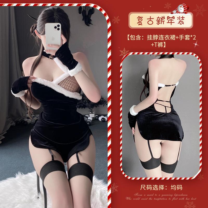 Sex Underwear Cheongsam Uniform Temptation Bed Passion Clothes Sexy Christmas Clothing Nightclub Suit Women