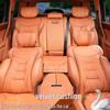 Universal Nappa Leather Car Seat Cushion for Mercedes-Benz/BMW - All Seasons, Single Piece Cover