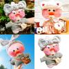 Adorable 30cm Lalafanfan Cafe Mimi Yellow Duck Costume Plush Toy For Home Decor