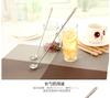 1 PC 18CM / 24cm / 30cm Long Handled Stainless Steel Coffee Spoon Ice Cream Dessert Tea Spoon for Picnic Kitchen Accessories