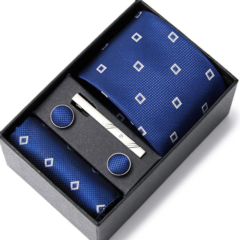Nouvelle Cravate pour Homme Six Pièces Affaires Mariage Cravate pour Homme