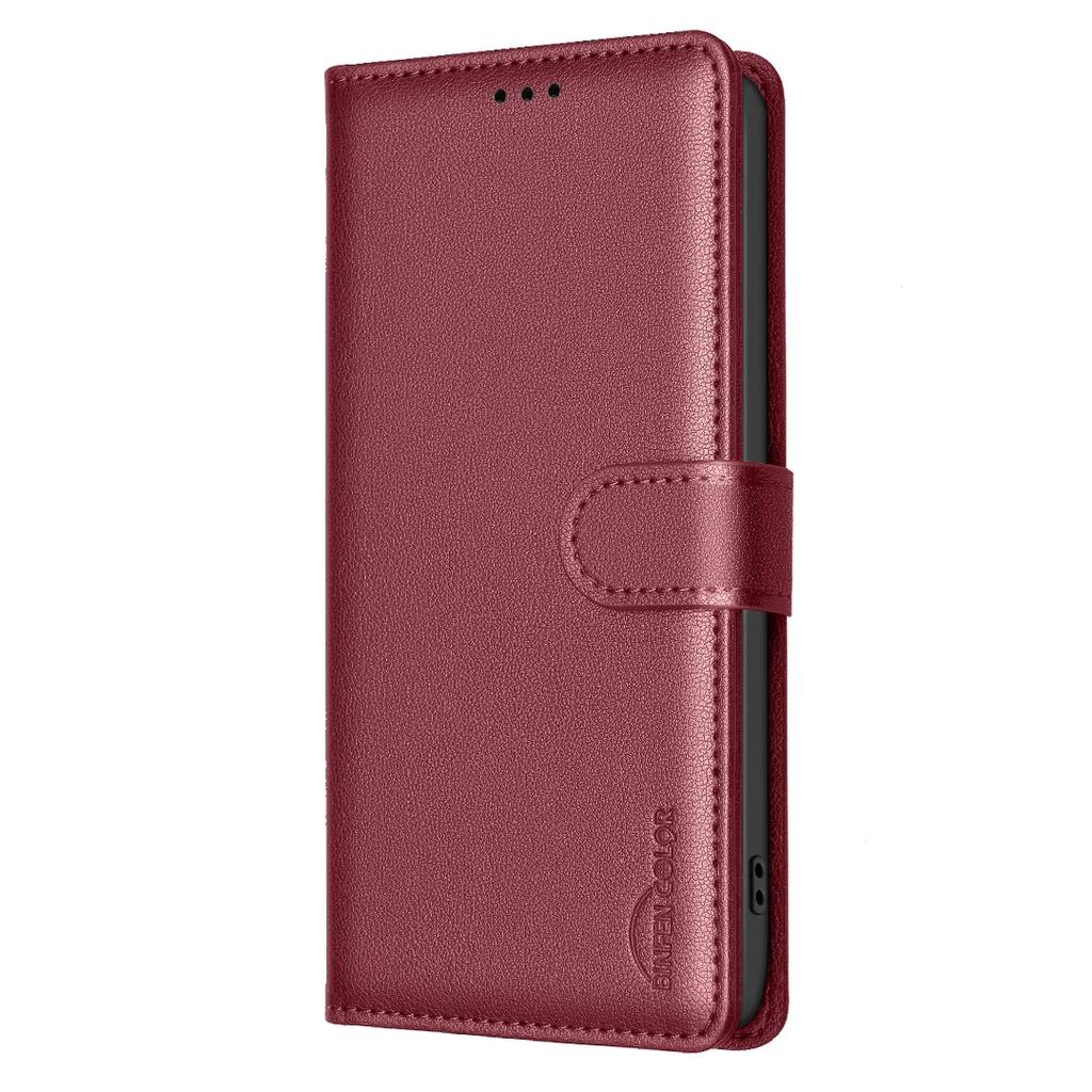 Business Leather Case for XiaoMi 15 Pro 13T Poco X7 Pro X5 M7 F5 C75 C55 Flip Wallet Card Holder Cover