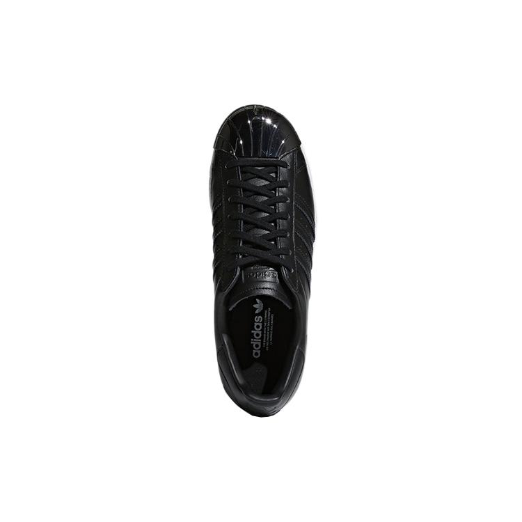 Adidas Originals Superstar 80S Casual Low-Top Sneakers Women Sneakers Obsidian-Black DB2152