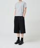 OX STUDIOS Essential Crop T-Shirt (Melange Grey)