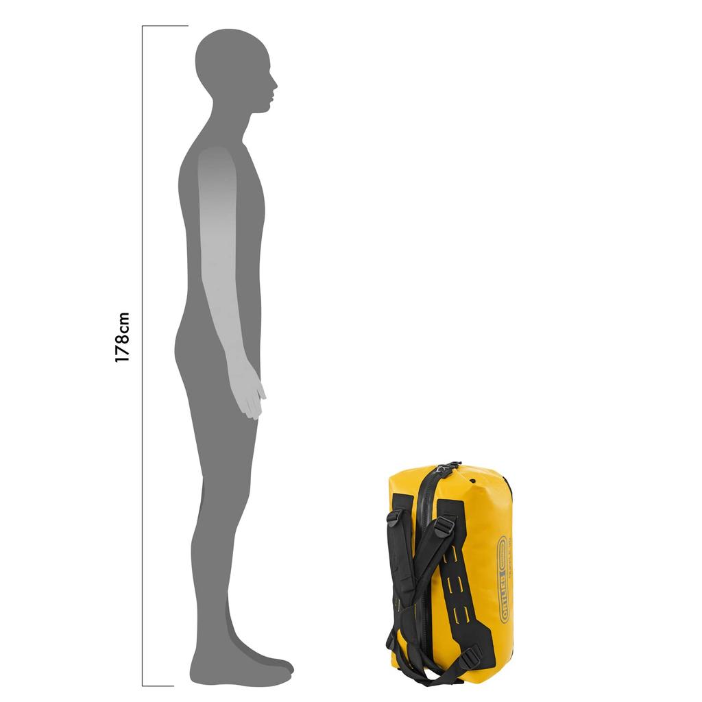 ORTLIEB Bicycle Front Bag OR-K1473, 2.2kg, Sun Yellow, with Warranty