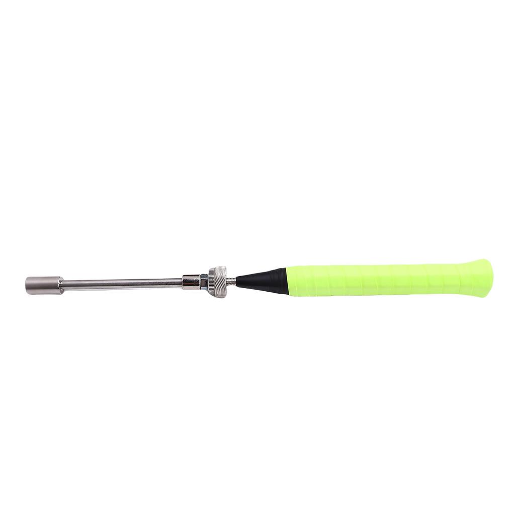 Badminton Racket Swing Trainer with Sound Hitting Sense Adjustable Ergonomic Portable Badminton Training Equipment