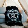 1PC Raiders Football Legacy Printed Soft Flannel Blanket Throw for Adult Bedroom Living Room Sofa Camping Travel Fan gifts Christmas Gifts