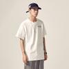 Men's Summer New Arrival Japanese Style Simple Fashion Brand Printing Short-Sleeved T-shirt Men Loose Ins Versatile Half-Length Sleeve Top Men's