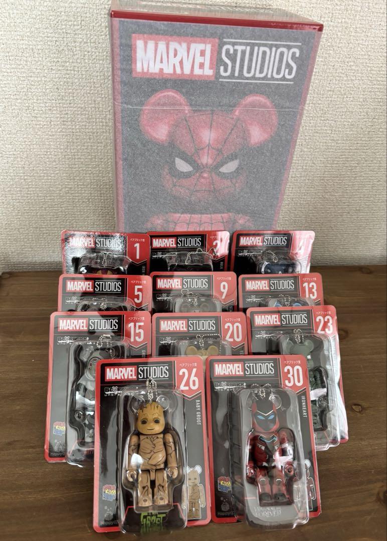 

[USED] Happy Lottery MARVEL BE@RBRICK Last Prize Spider-Man