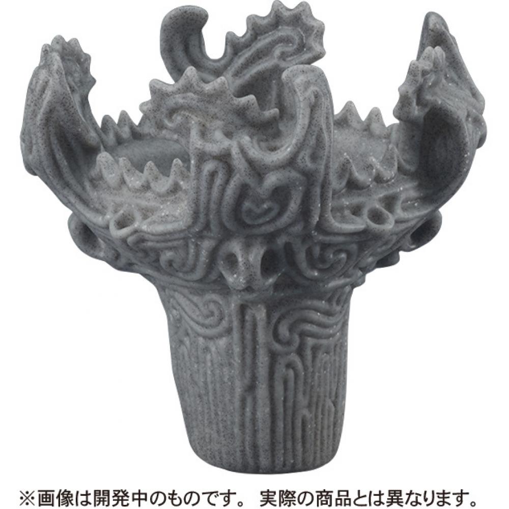 

Sofubi Sofubi Modern Earthenware Flame Shaped Earthenware Stone Style Gray