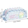 Flower Stationery Storage Bag Large Capacity Pen Pencil Case Dopamine House Pencil Bag  Student