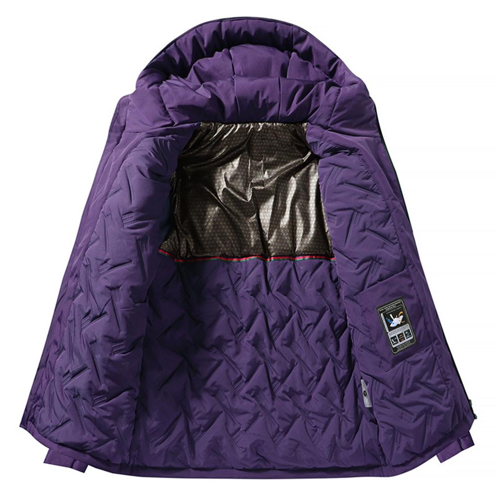 Warmer Baumwollmantel, Bergsteigen Lockerer Baumwollmantel Herren Modische Jacke